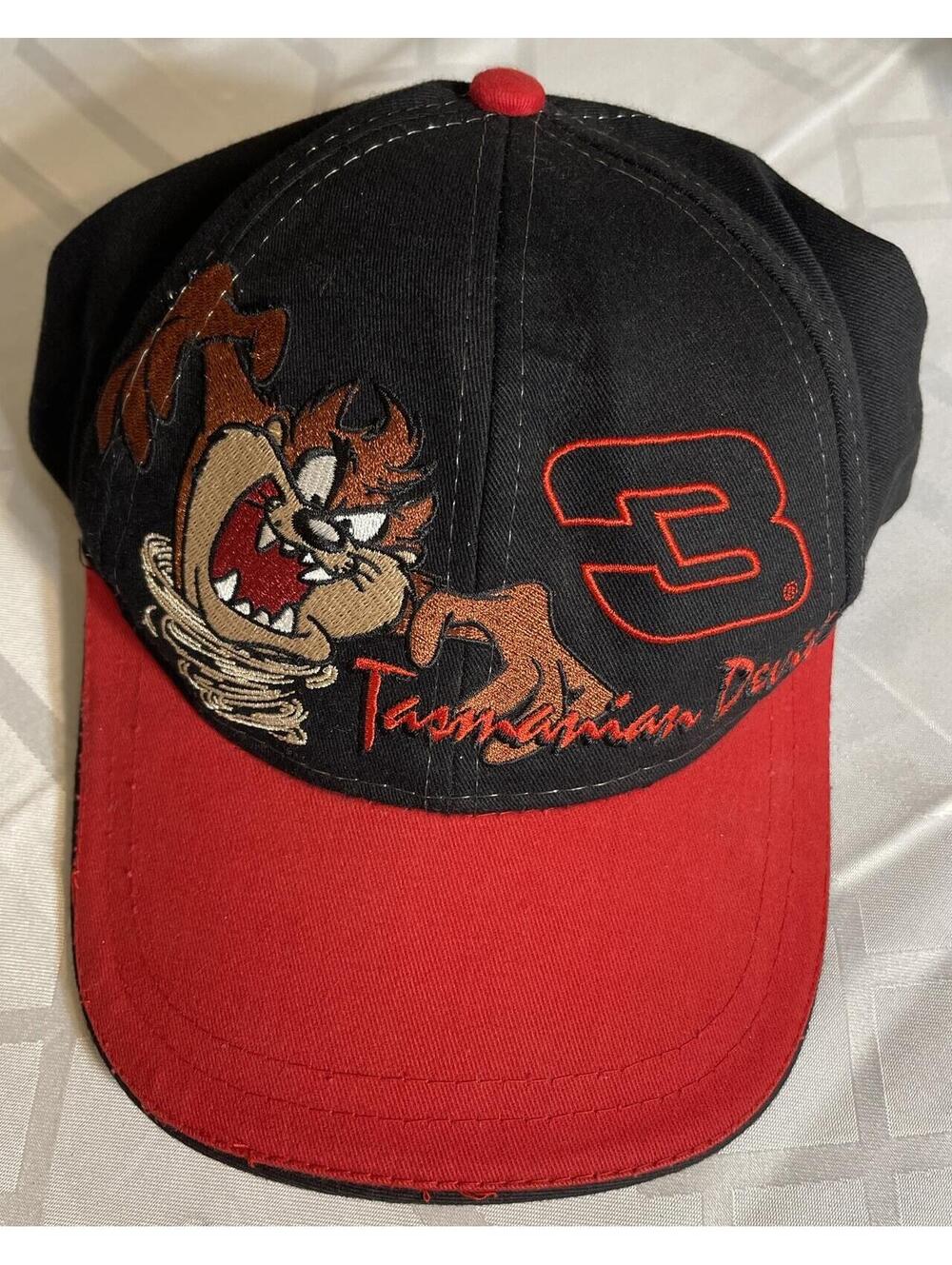NASCAR Vintage Dale Earnhardt Tasmanian Devil 3 Youth Embroidered Snapback Hat!M